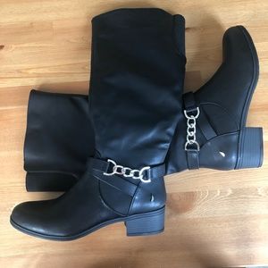 NWOT knee high riding boots